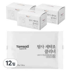 탐사 세탁조 크리너, 150g, 12개