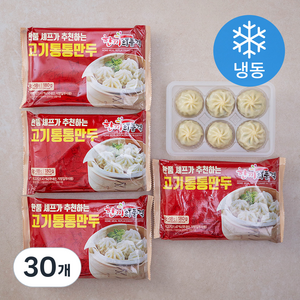 한품 고기통통만두 (냉동), 180g, 30개