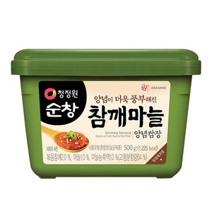 대상 청정원 순창 참깨마늘 양념쌈장, 1개, 500g