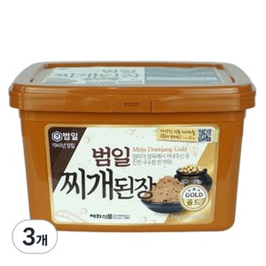 범일 찌개된장, 3kg, 3개