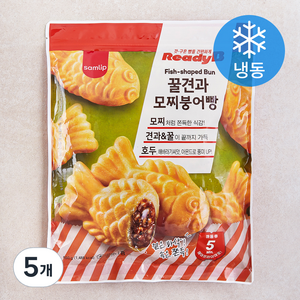 레디비 삼립 꿀견과 모찌붕어빵 8개입 (냉동), 560g, 5개