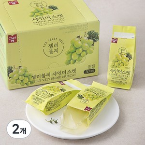 쉐프엠 젤리블리 샤인머스켓, 1.2kg, 2개