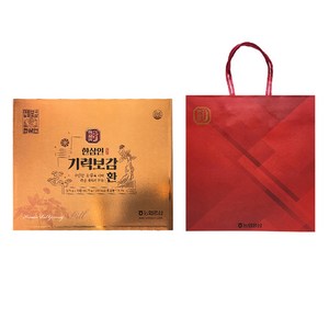 한삼인 기력보감 환 + 쇼핑백, 93.75g, 1개