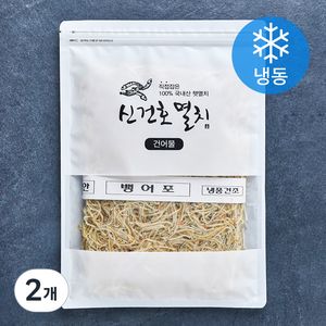 신건호멸치 국내산 서해안 뱅어포 (냉동), 2개, 125g