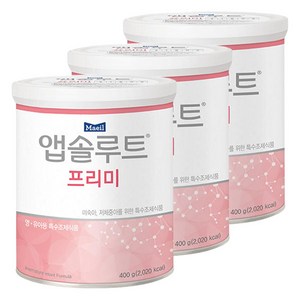 매일유업 앱솔루트 프리미 분유, 400g, 3개