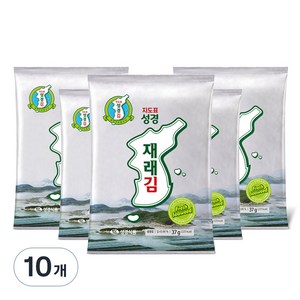 지도표성경 재래 전장김, 37g, 10개