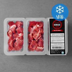 코빅푸드 호주산 소고기 카레용 (냉동), 600g, 1팩