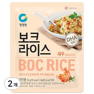 청정원 보크라이스 새우볶음밥 양념, 24g, 2개