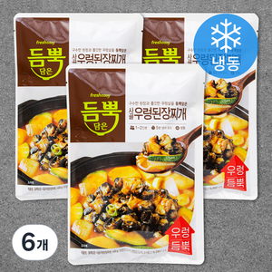 듬뿍담은 사골우렁된장찌개 1~2인분 (냉동), 450g, 6개