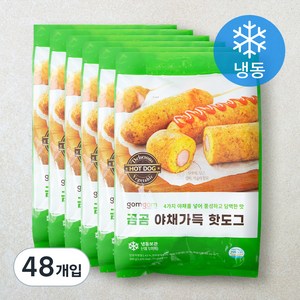 곰곰 야채가득 핫도그, 75g, 48개입