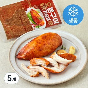 굽네 오븐구이 통닭가슴살 매콤바베큐 (냉동), 110g, 5개