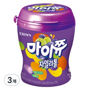 마이쮸 자일리톨 포도, 110g, 3개