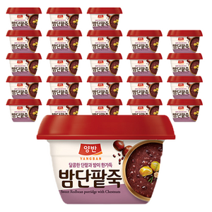 양반 밤단팥죽, 285g, 24개