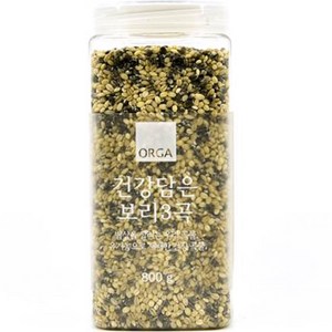 ORGA 유기농 가득 담은 보리3곡, 800g, 1개