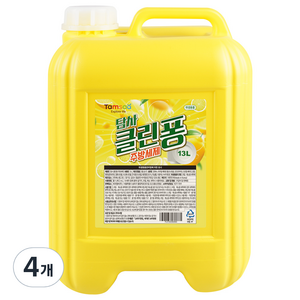 탐사 클린퐁 주방세제, 13L, 4개