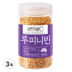 바른곡물 루피니빈, 450g, 3개