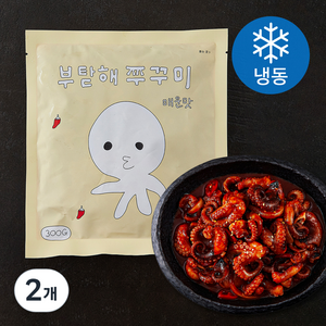 부탇해 쭈꾸미 매운맛 (냉동), 300g, 2개