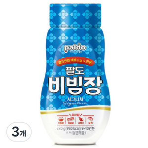 팔도 비빔장 시그니처, 380g, 3개