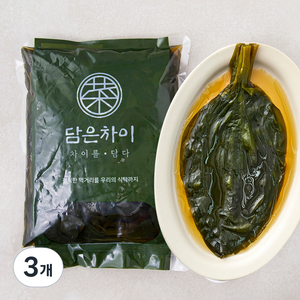 담은차이 명이나물 장아찌, 1kg, 3개