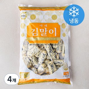 푸르온 야채김말이 (냉동), 1000g, 4개