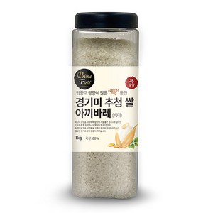 Pime Field 2024년산 햅쌀 경기 추청 아끼바레 백미, 특, 1kg, 1개