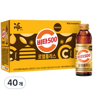 비타500 로열폴리스 음료, 120ml, 40개