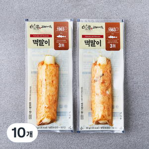 고래사어묵 떡말이, 90g, 10개