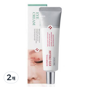 폴메디슨 슈퍼바이탈 영양 아이크림, 30ml, 2개