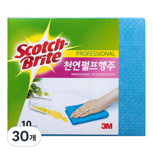 스카치브라이트 천연 펄프 행주, 30개