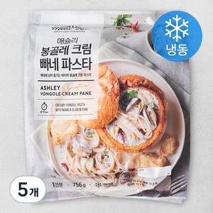 애슐리 봉골레 크림 빠네 파스타 1인분 (냉동), 5개, 756g