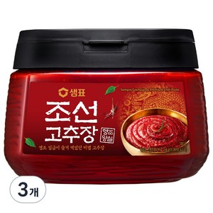 샘표 조선 고추장, 2kg, 3개