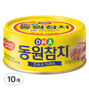 동원 DHA참치, 250g, 10개