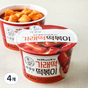 미정당 가래떡 떡볶이, 310g, 4개