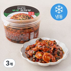 곰곰 남도식 부추 꼬막장 (냉동), 150g, 3개