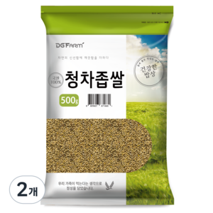 건강한밥상 국산 청차좁쌀, 500g, 2개