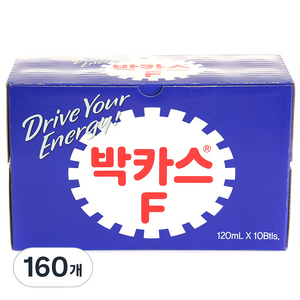 동아제약 박카스 F, 120ml, 160개