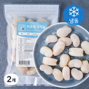 신선작 키조개 관자살 31/40 (냉동), 400g, 2개