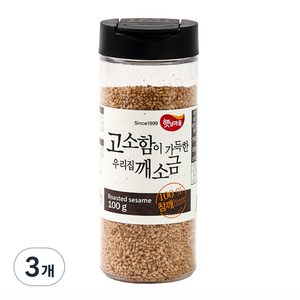 햇님마을 깨소금, 100g, 3개