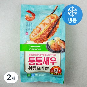 풀무원 통통새우 쉬림프카츠 (냉동), 330g, 2개