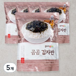 곰곰 김자반 (대용량), 500g, 5개