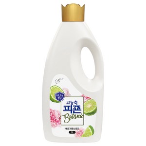 피죤 고농축 항균 보타닉 섬유유연제 베르가못 & 로즈, 2L, 1개