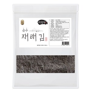 순수해작 재래김 100p, 260g, 1개