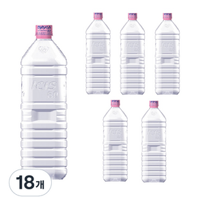 아이시스 8.0 ECO 생수 무라벨, 1.5L, 18개