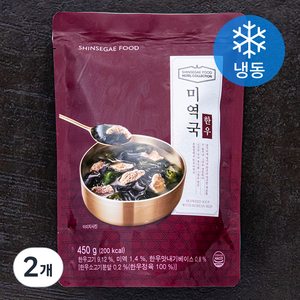 신세계푸드 호텔컬렉션 한우 미역국 (냉동), 450g, 2개