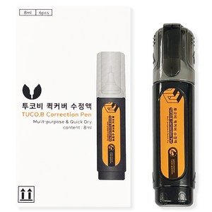 투코비 퀵커버 수정액 6p, 48ml, 1개