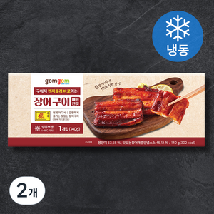 구워져 렌지돌려 바로먹는 장어 구이 (매콤한 맛), 140g, 2개