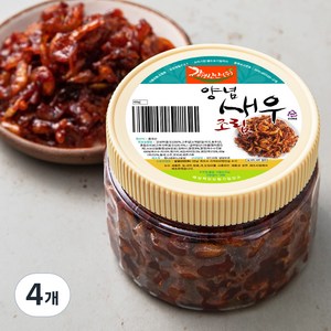 강경신안 양념새우조림, 400g, 4개