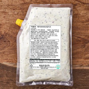 베이컨 대파 크림치즈, 1kg, 1개