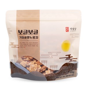 작월담 보글보글 끓여먹는 가마솥 맛 누룽지, 240g, 1개