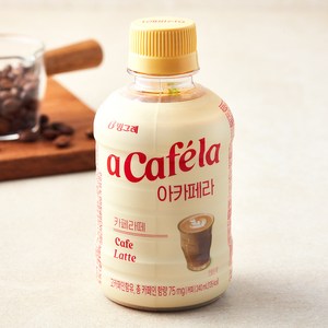 빙그레 아카페라 카페라떼, 240ml, 1개